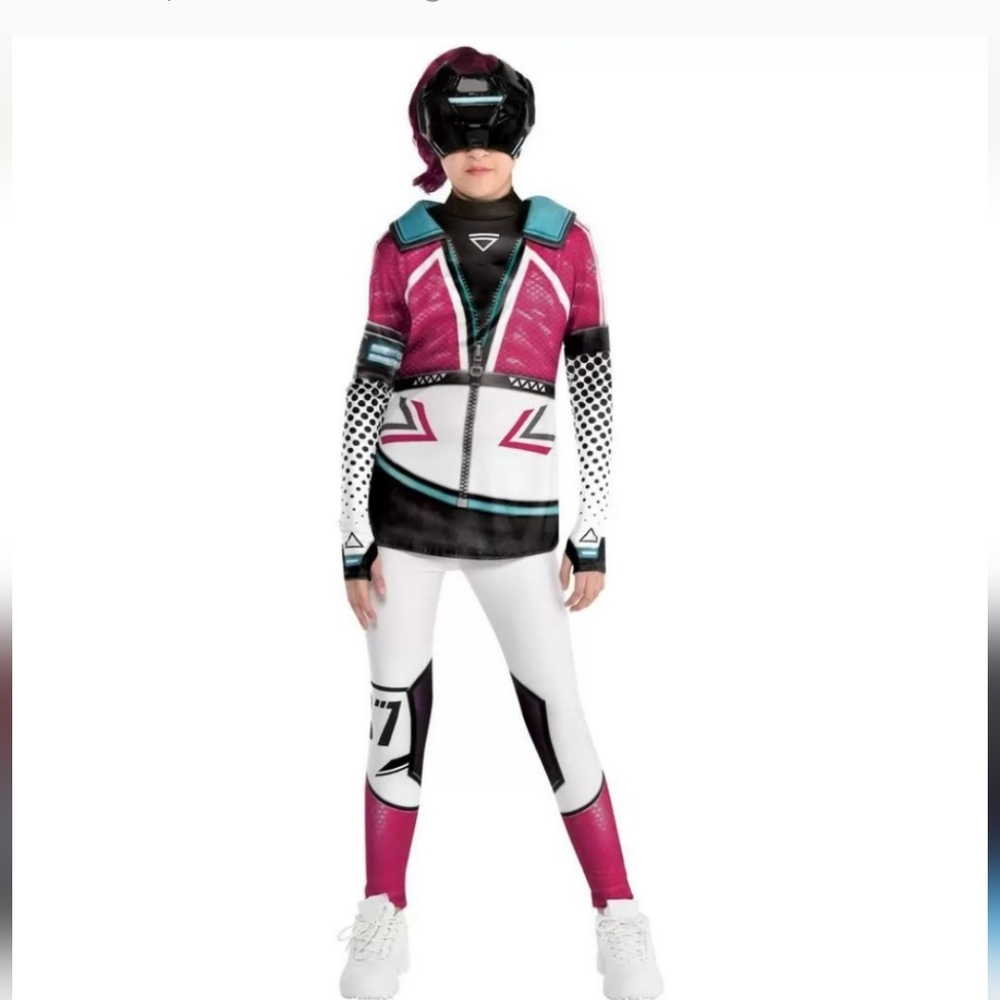 Hyper Scape Amandine Battle Royale Halloween Costume Hyperscape Girl MEDIUM